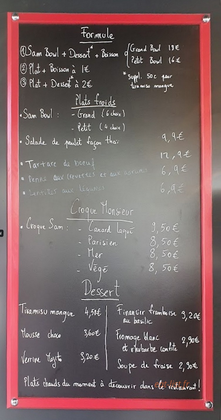 Samsam — carte page 1