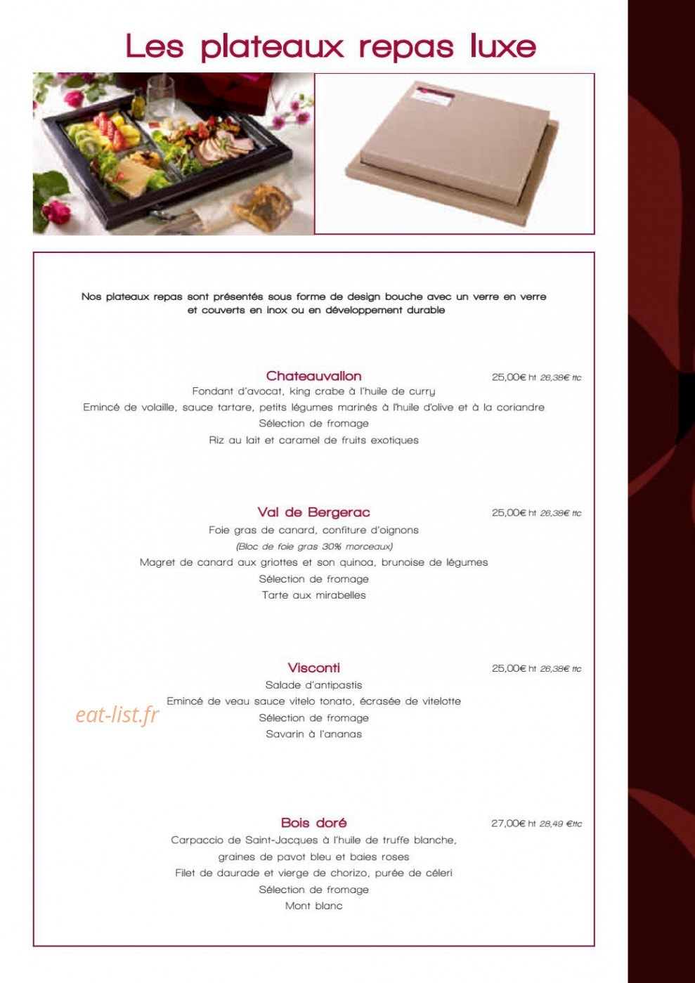 Sofy's — carte page 2