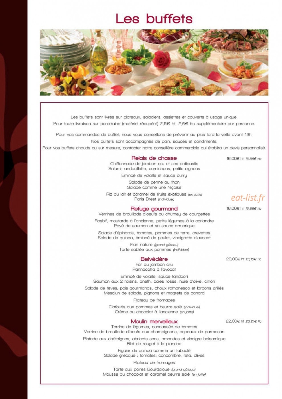 Sofy's — carte page 3