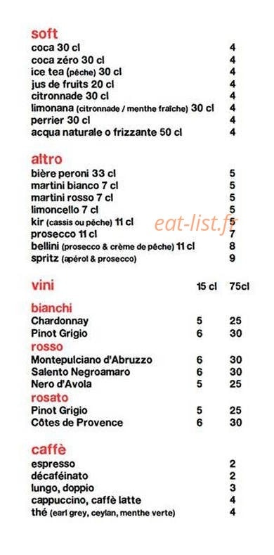 Spezia Piadina & Co — carte page 3