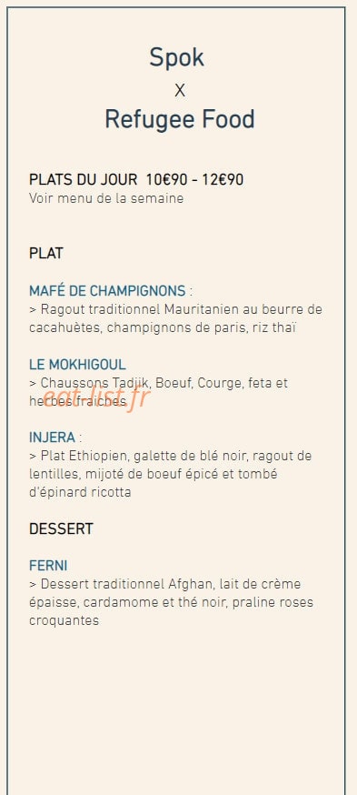 Spok — carte page 2