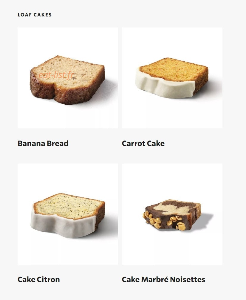 Starbucks Coffee — carte page 6