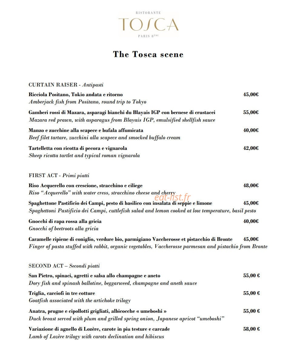 Tosca — carte page 4