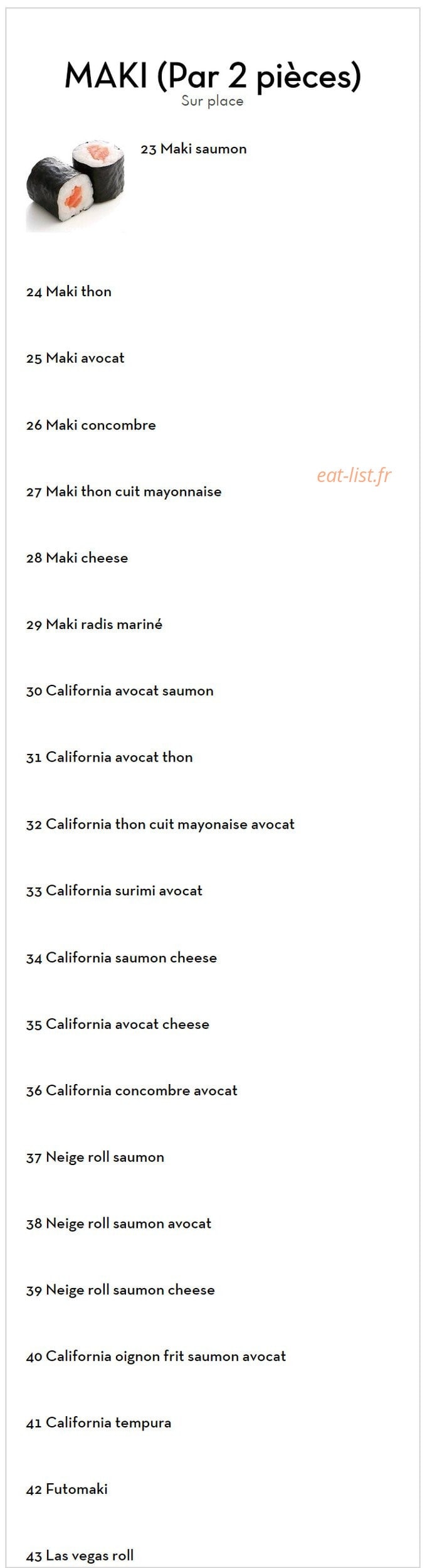 Washingtonia — carte page 14
