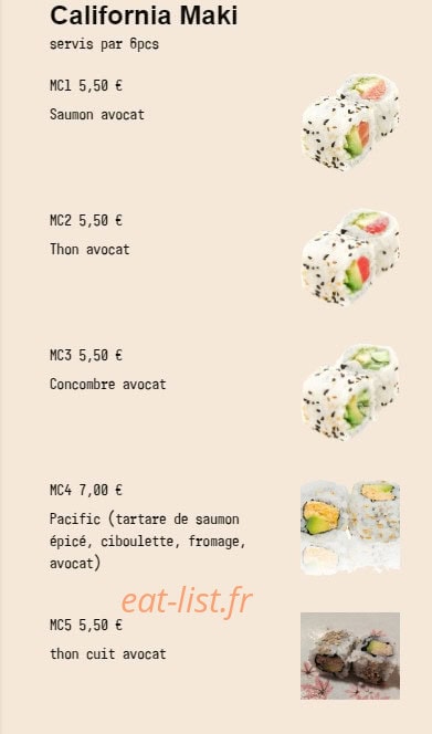 Yaki Ginza — carte page 11