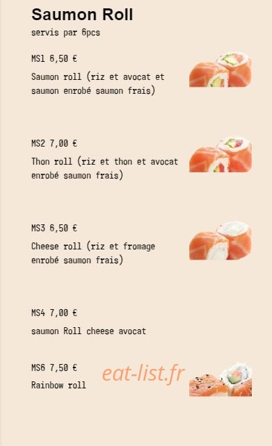 Yaki Ginza — carte page 13