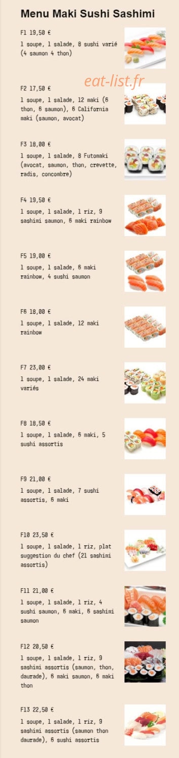 Yaki Ginza — carte page 4