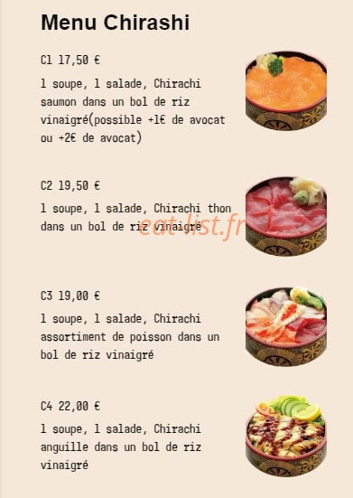 Yaki Ginza — carte page 3