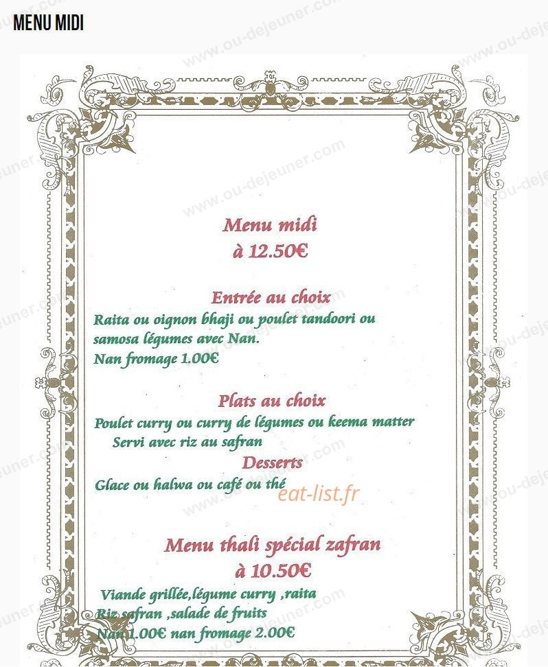 Zafran — carte page 4