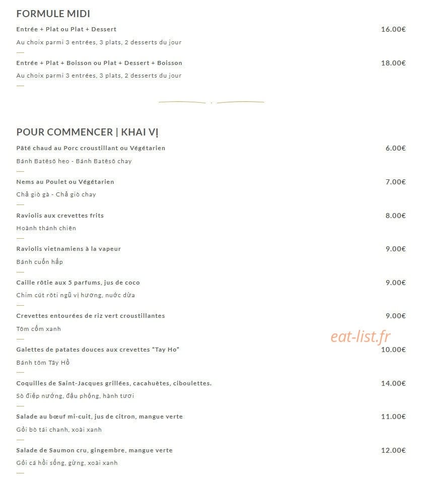 6Six — carte page 1