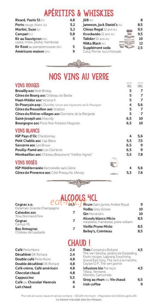 A la Place Saint Georges — carte page 1