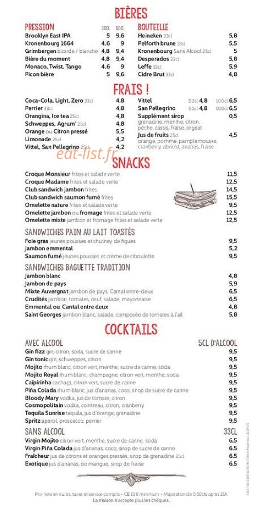 A la Place Saint Georges — carte page 2