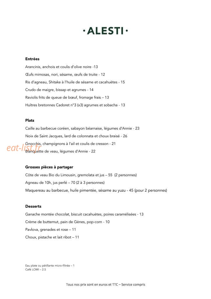 Alesti — carte page 2
