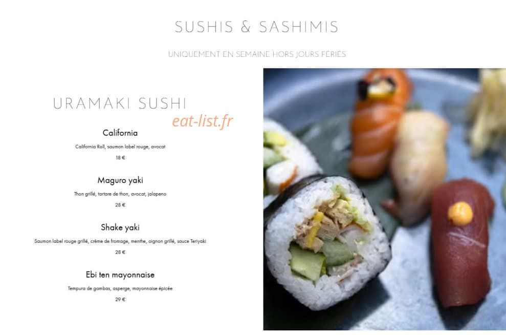 AO Izakaya — carte page 3