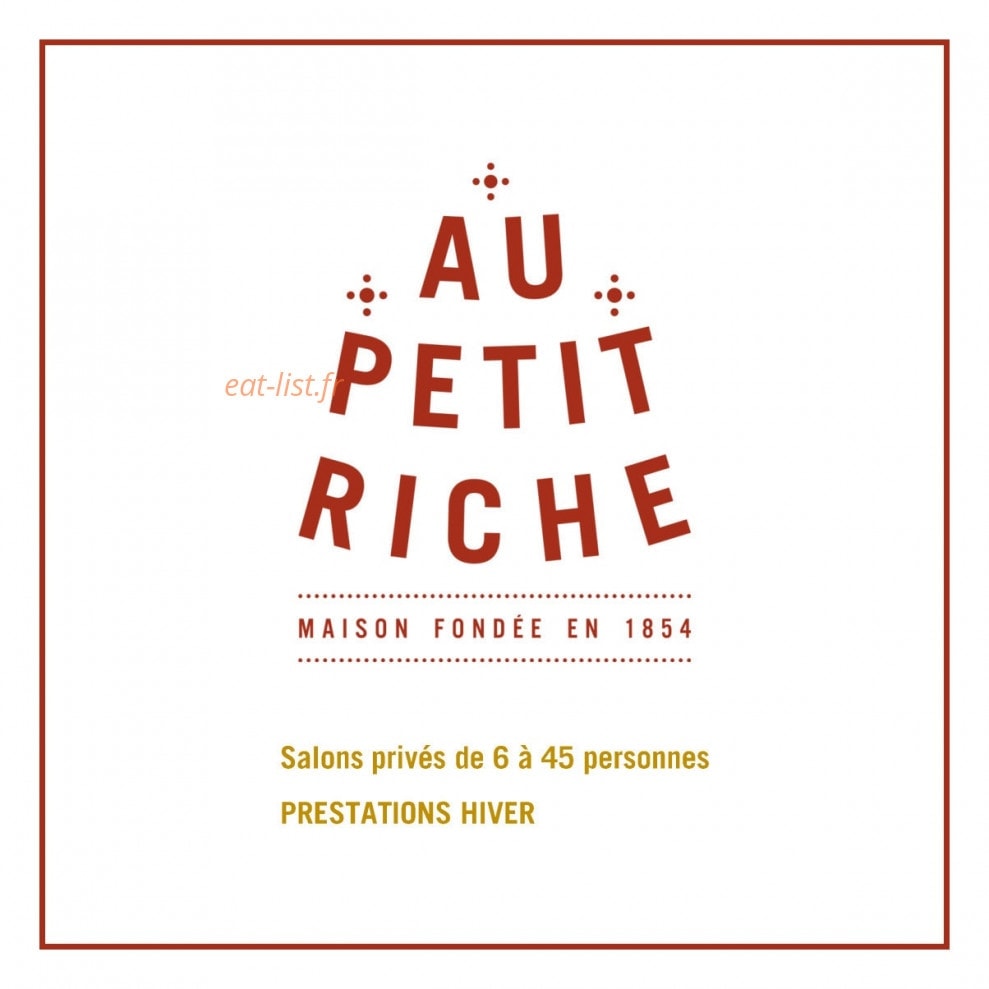 Au Petit Riche — carte page 4