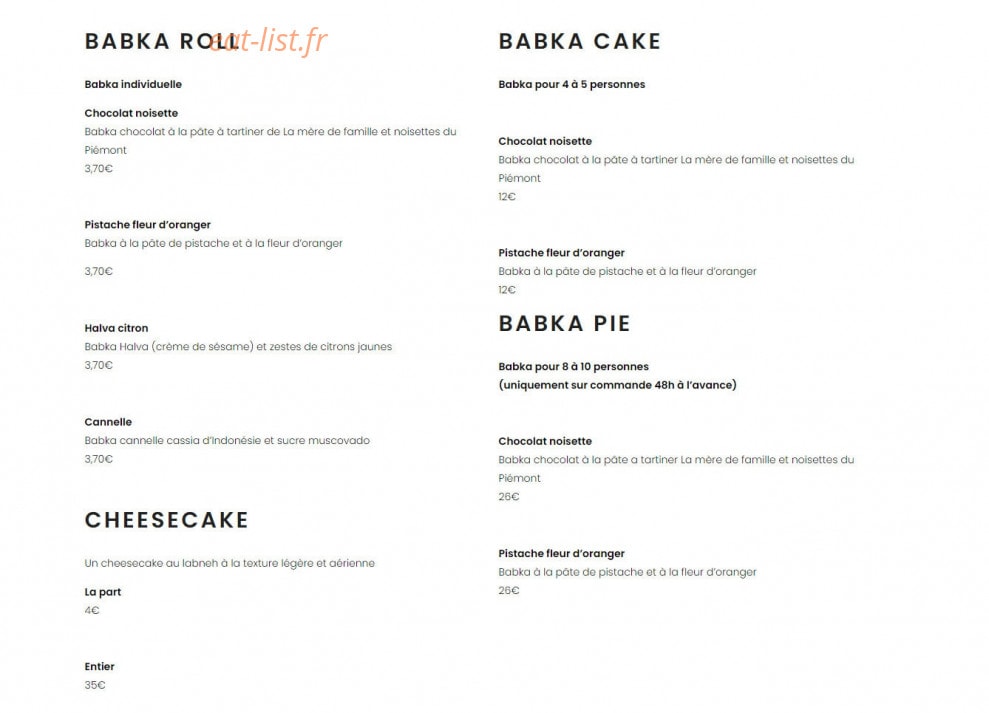 Babka Zana — carte page 1