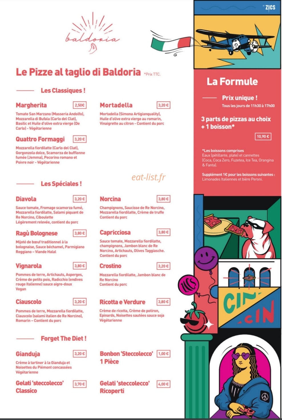 Baldoria — carte page 1