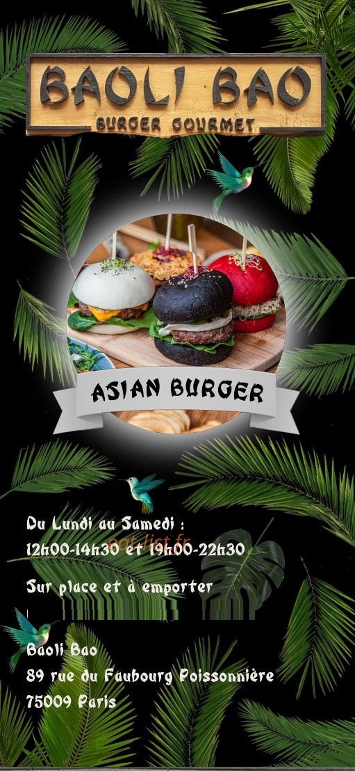 Baoli Bao — carte page 1