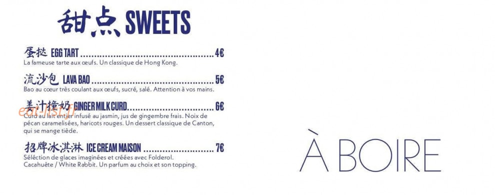 Bleu Bao — carte page 5