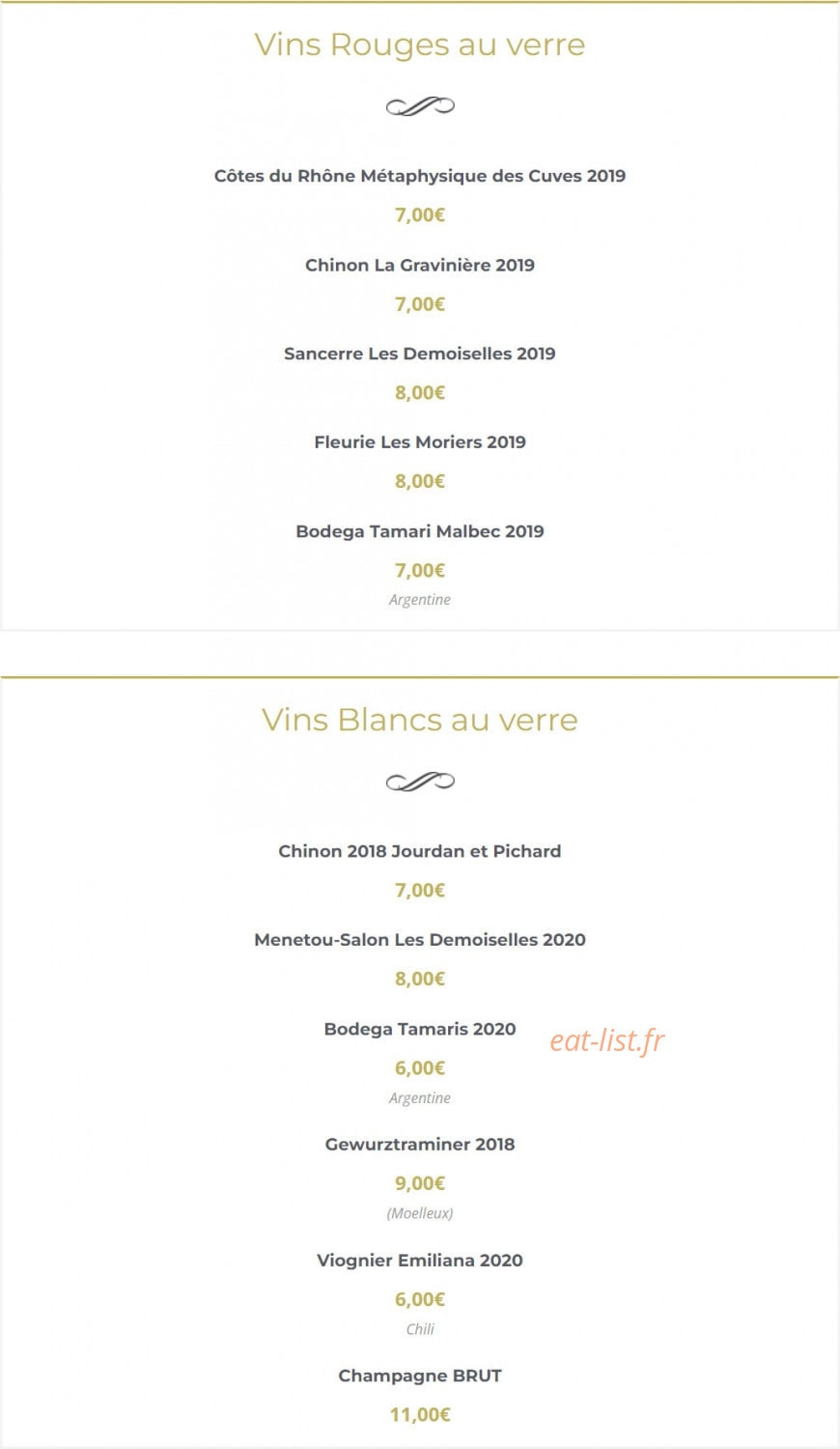 Boca — carte page 3