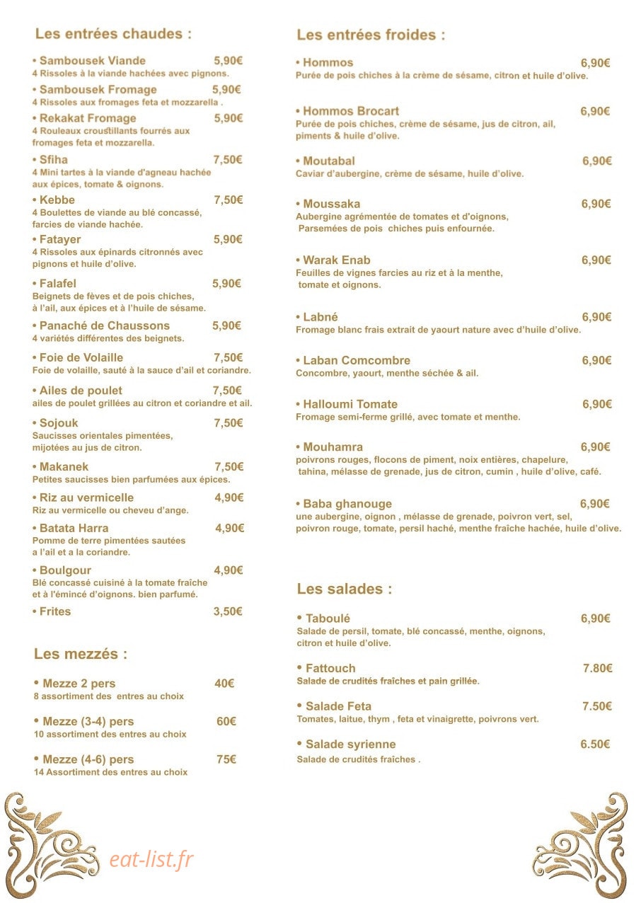 Brocart — carte page 2