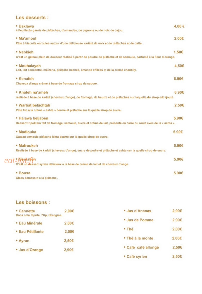 Brocart — carte page 4