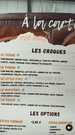 Cheez — carte page 1