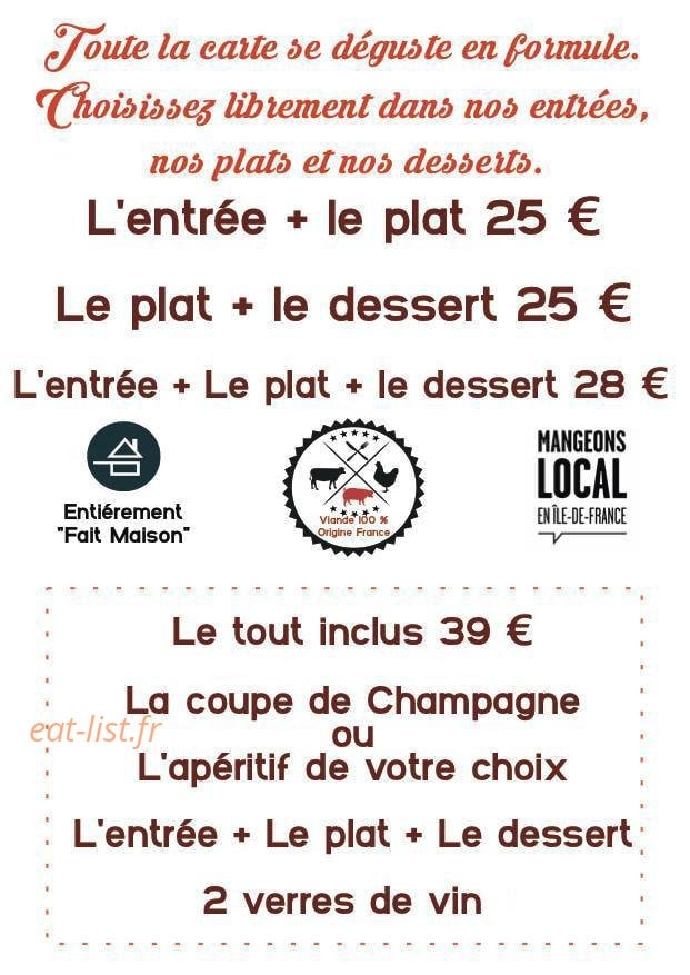 Chez Max & Nico — carte page 2