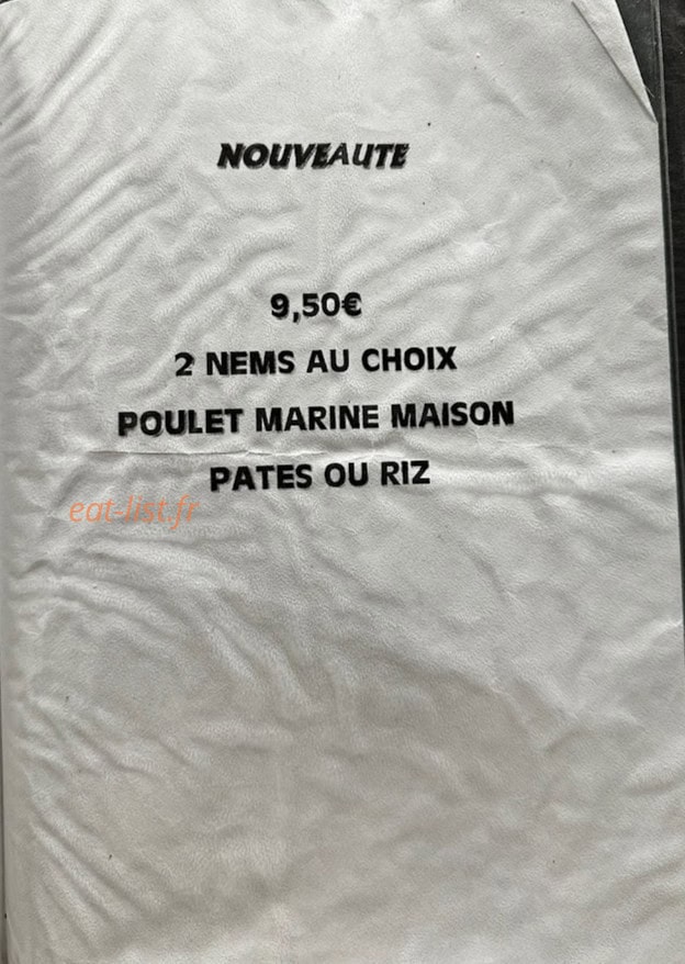 Chez Vilay — carte page 3