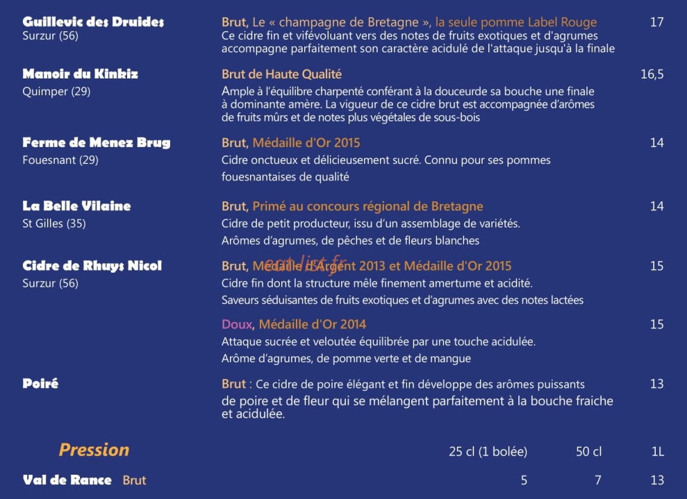 Cœur de Breizh — carte page 5