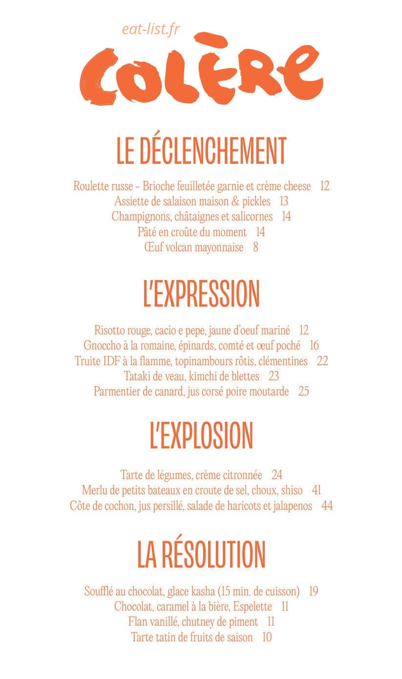 Colère — carte page 2