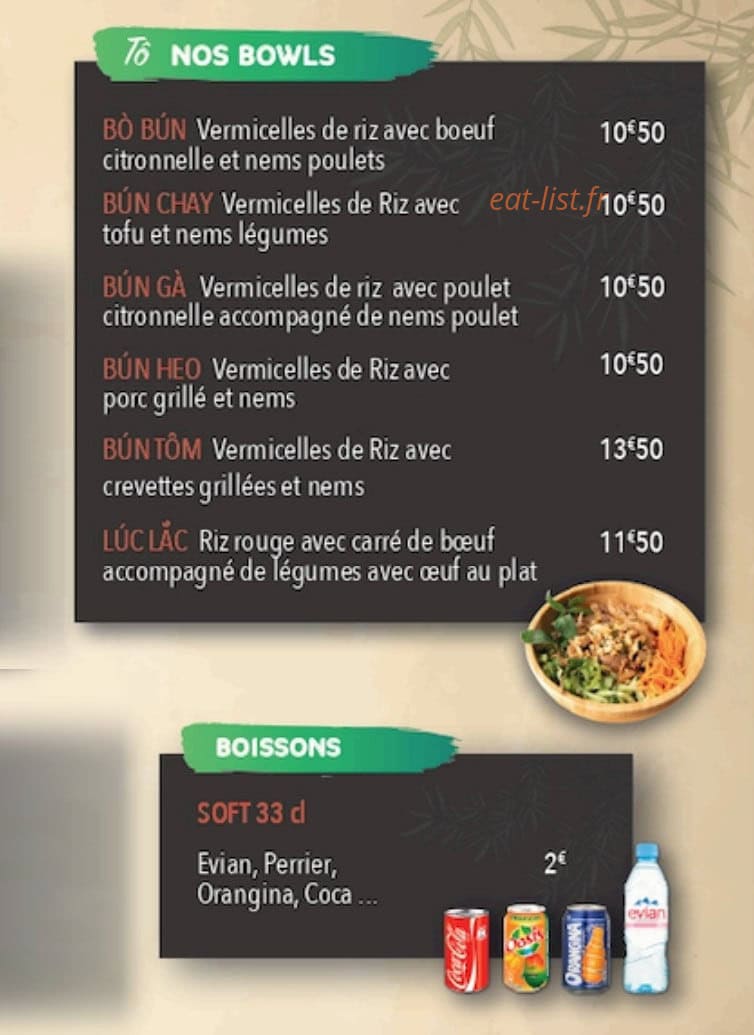 District 9 Cooking — carte page 5