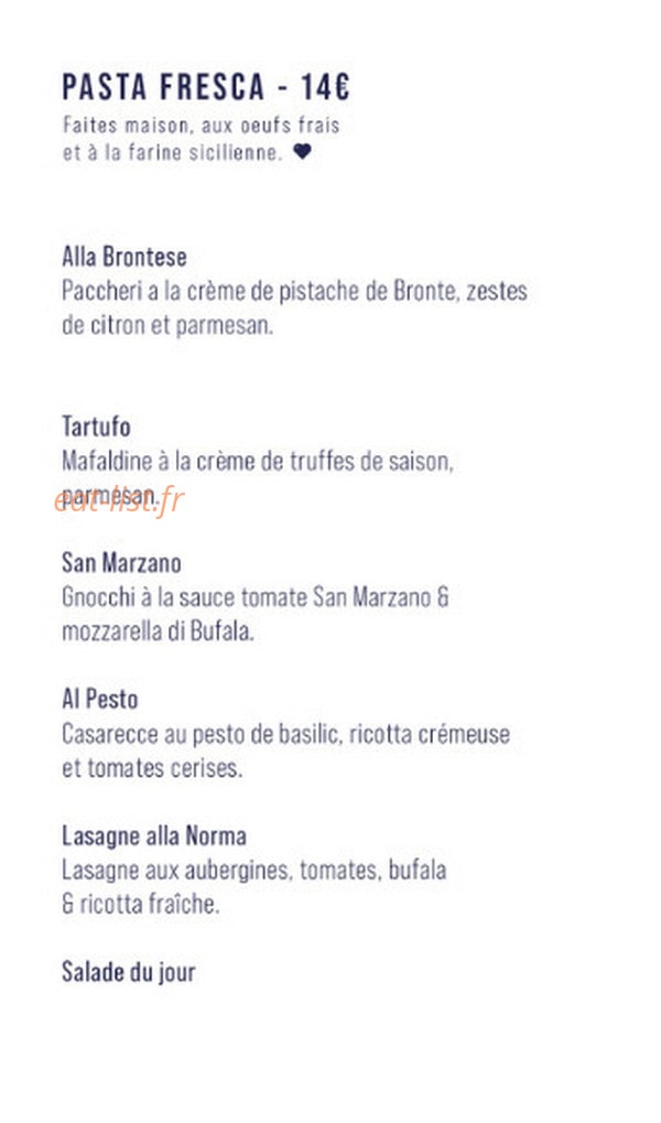 Domenico's — carte page 2