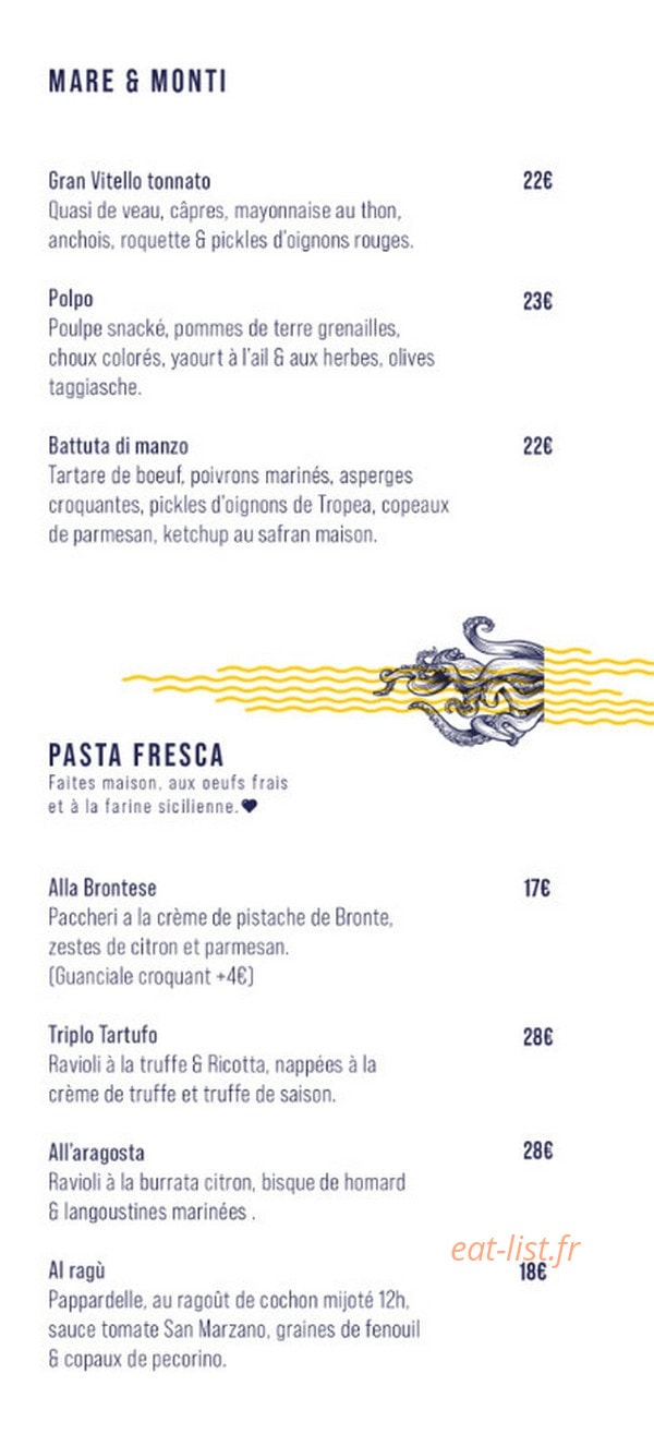 Domenico's — carte page 5
