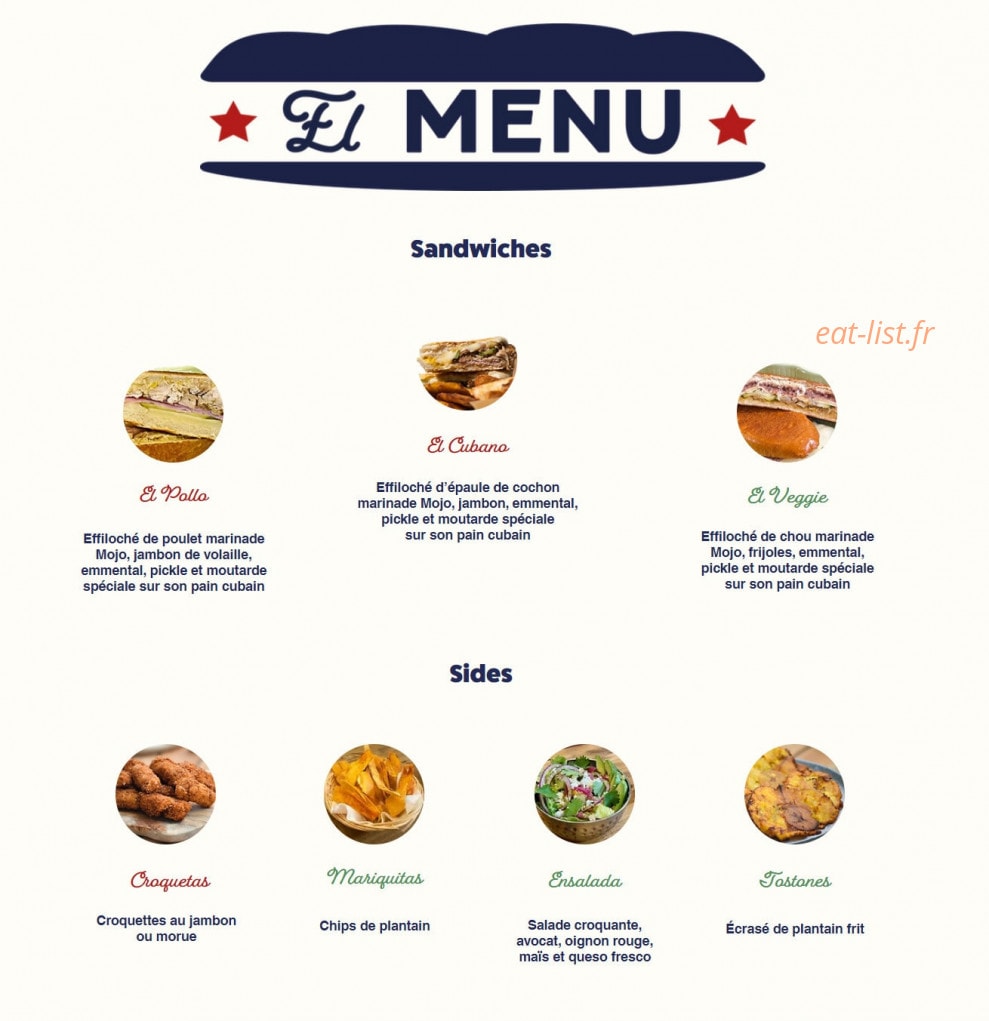 El Lechón — carte page 1