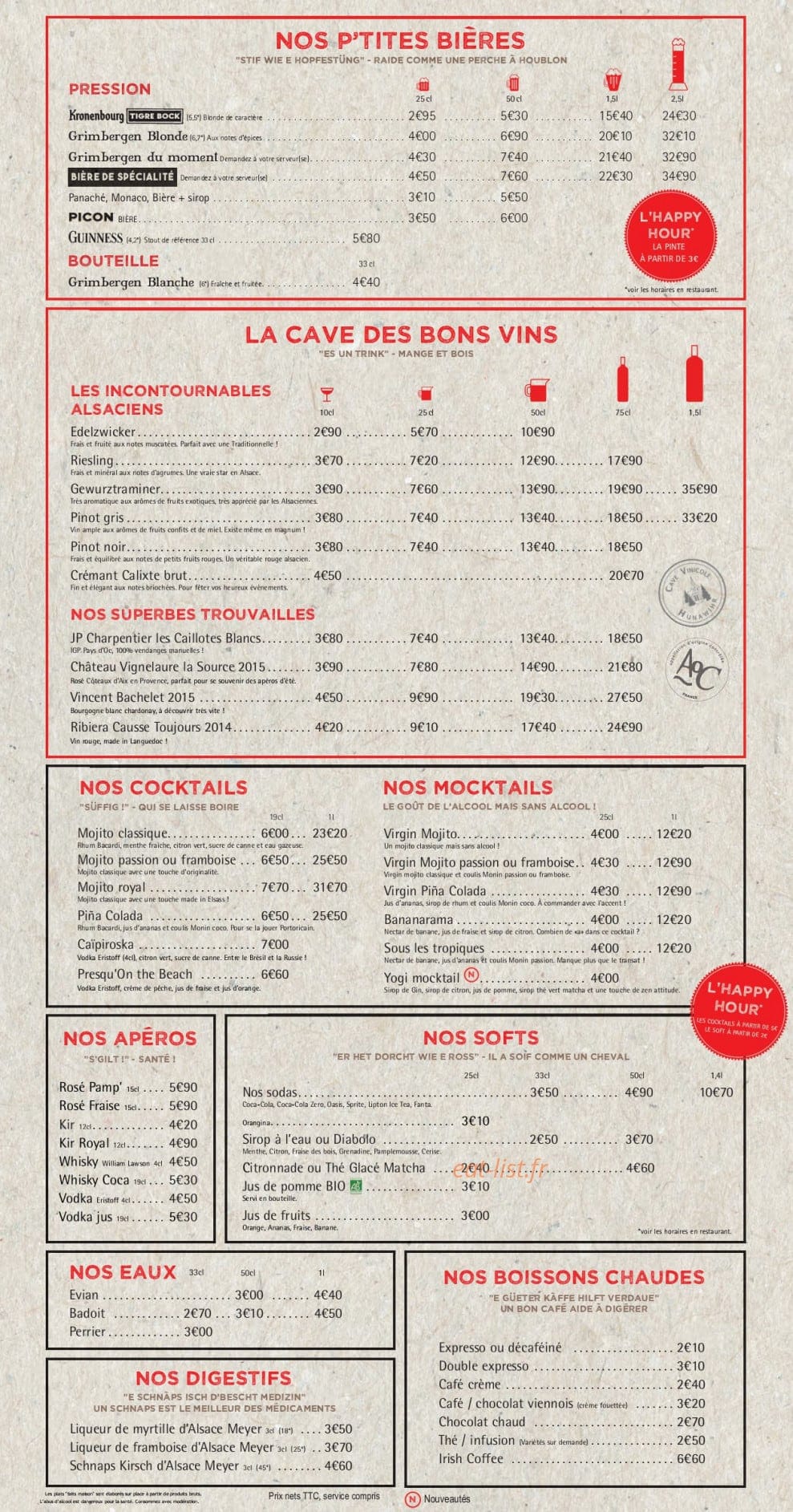 Flam's Saint-Lazare — carte page 2