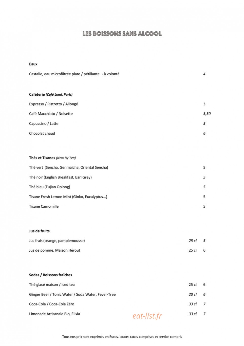 Frenchie Pigalle — carte page 13