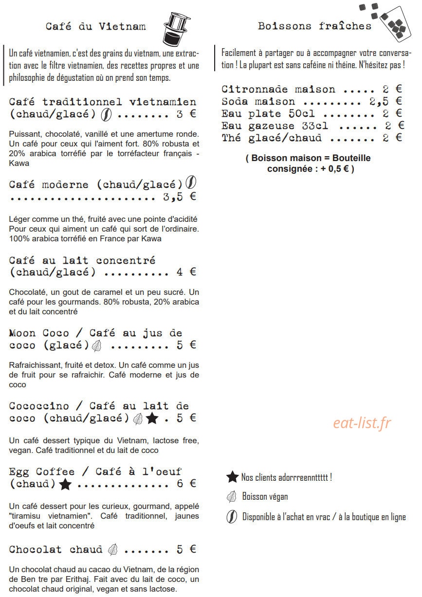 Hanoi Corner — carte page 4