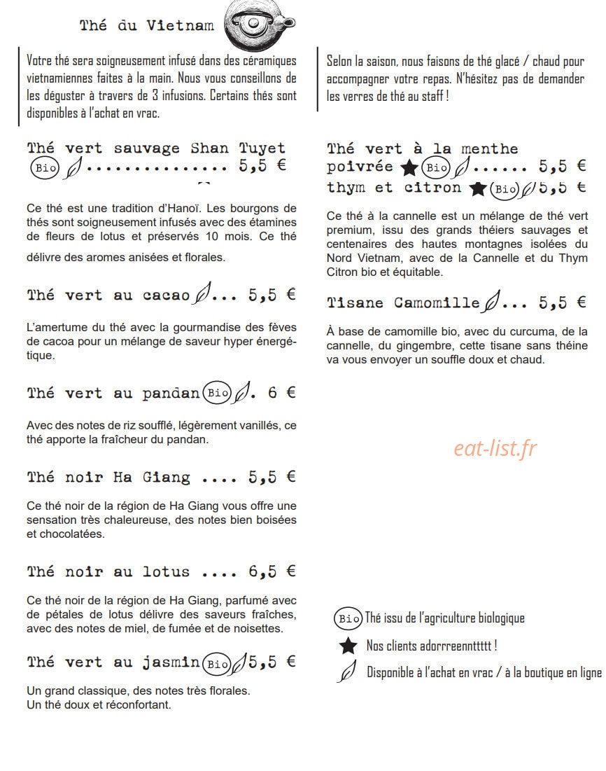 Hanoi Corner — carte page 3