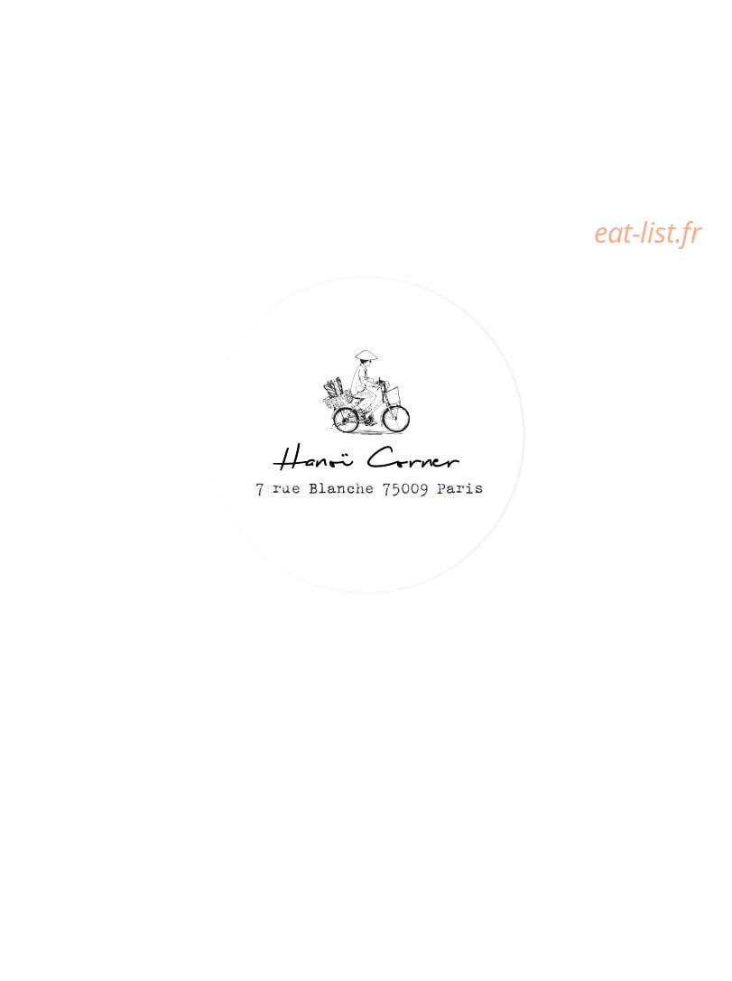 Hanoi Corner — carte page 1