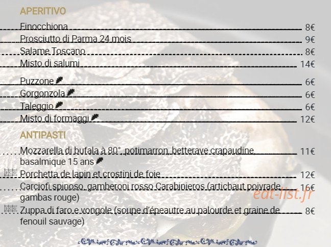 Il Cuoco Galante — carte page 3