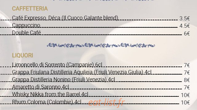 Il Cuoco Galante — carte page 9