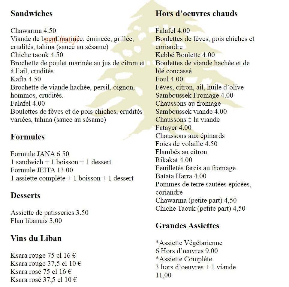 Jeïta — carte page 1