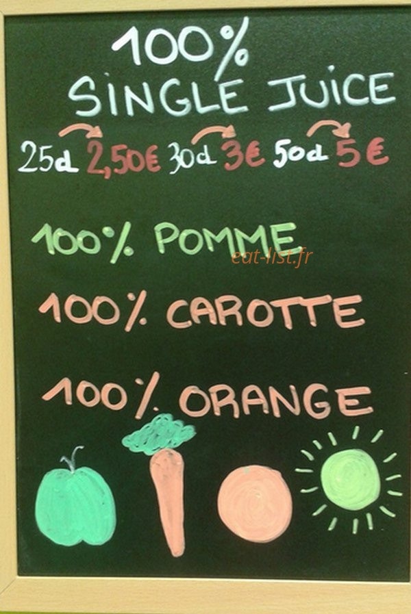 Juicy & Tasty — carte page 3