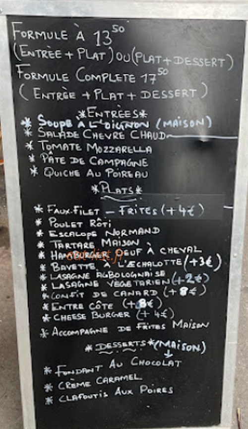 L'Ecrin — carte page 1