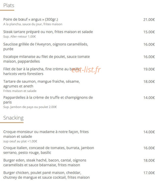 L'Eden — carte page 2