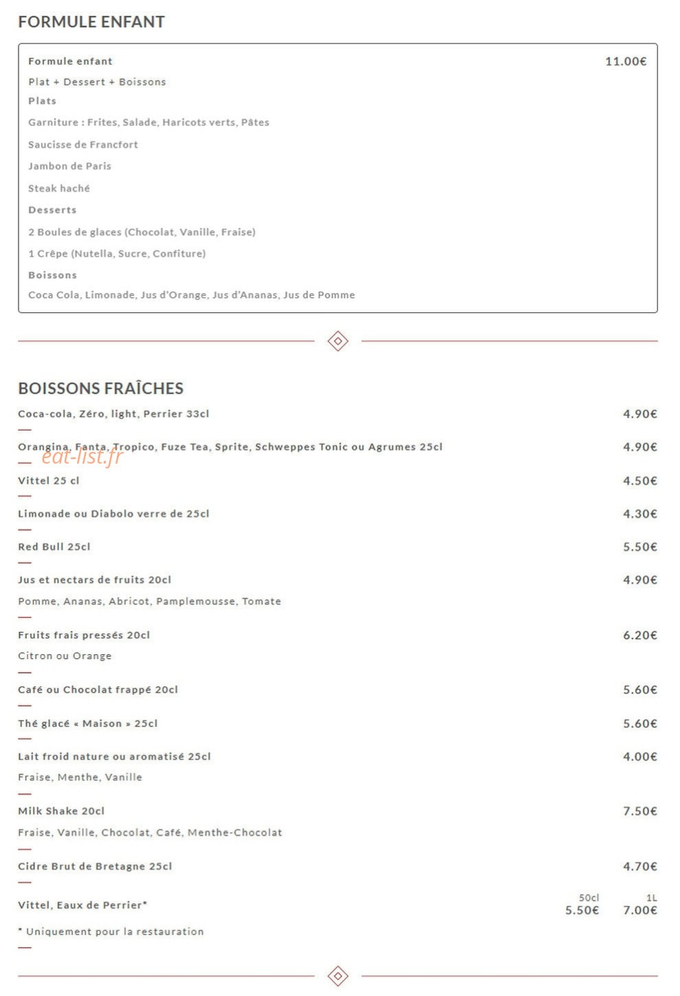 La Rotonde — carte page 7