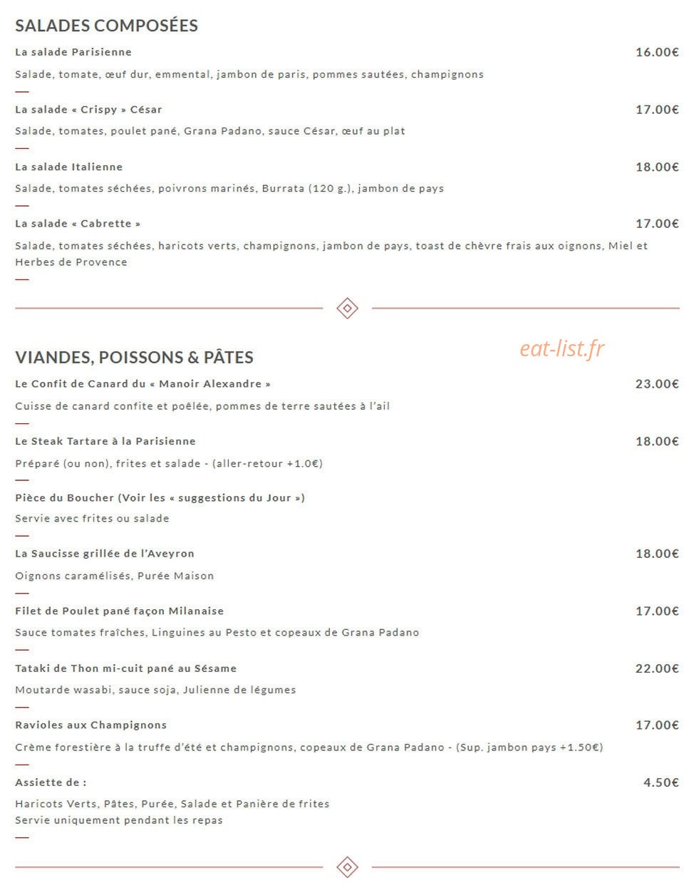 La Rotonde — carte page 3