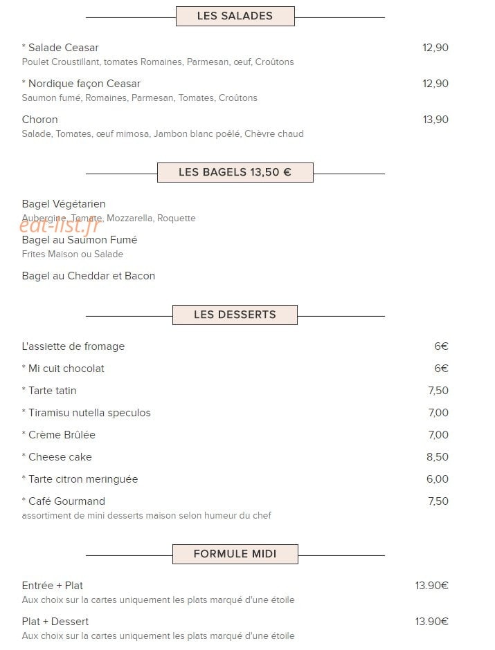 La Terrasse Choron — carte page 3