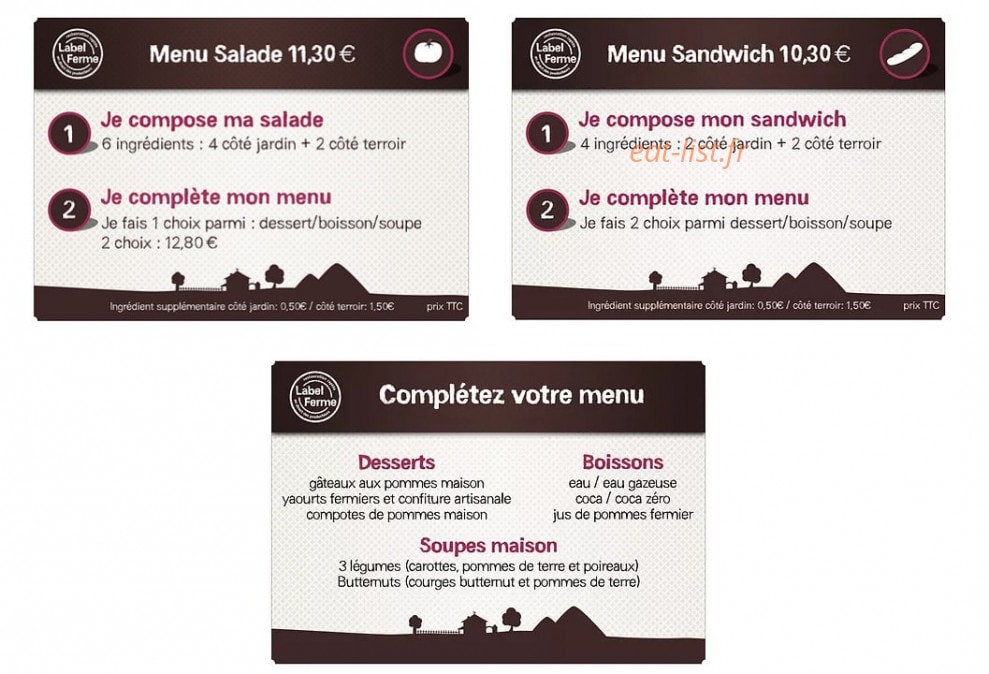 Label Ferme — carte page 1